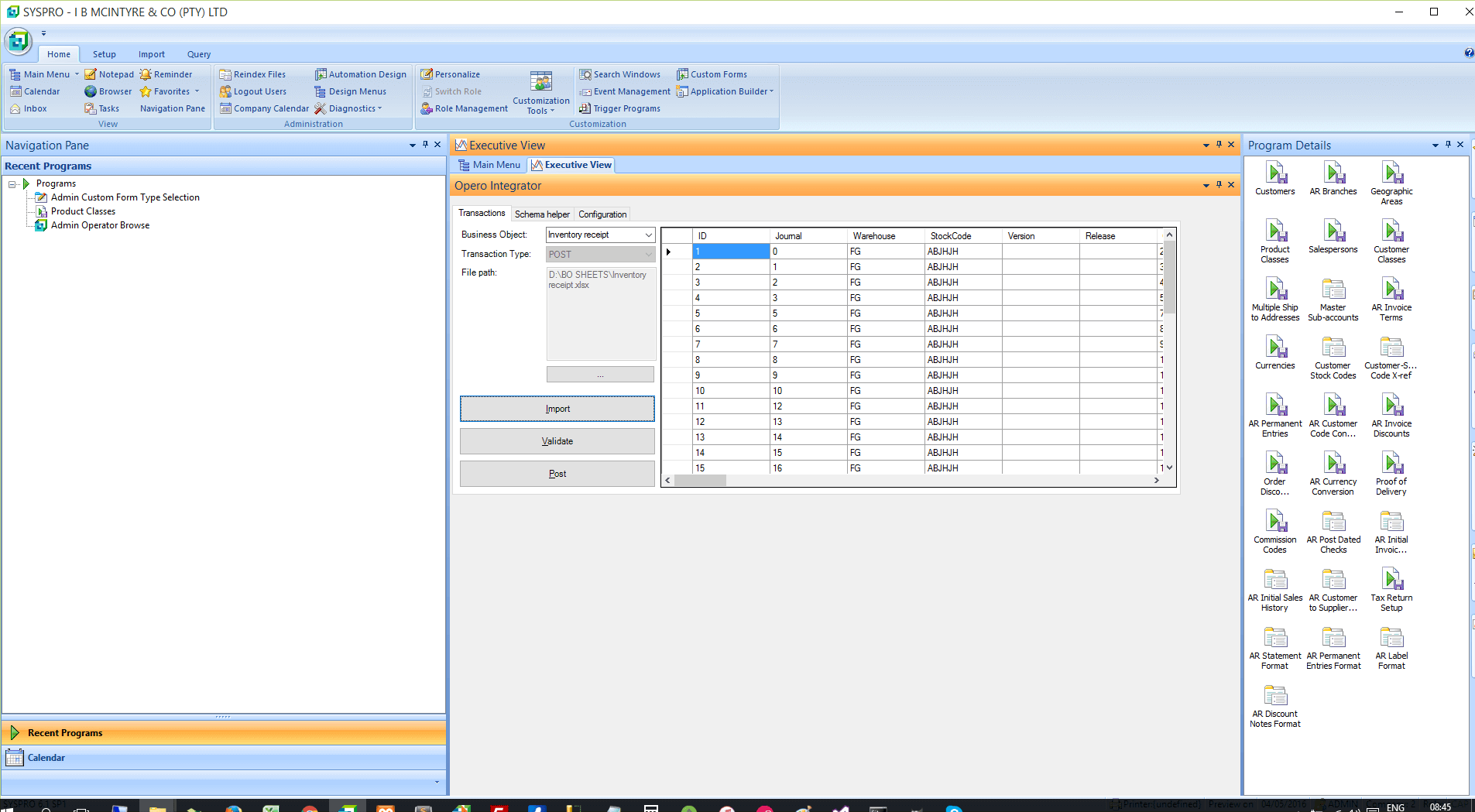 Opero screenshot 1