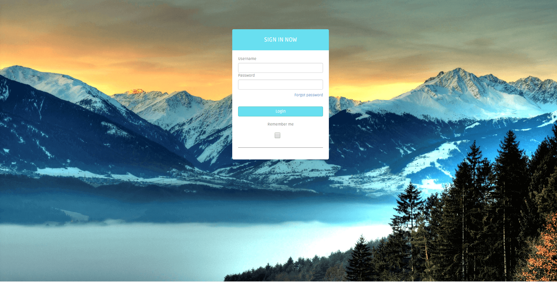 Ticketing system screenshot 1