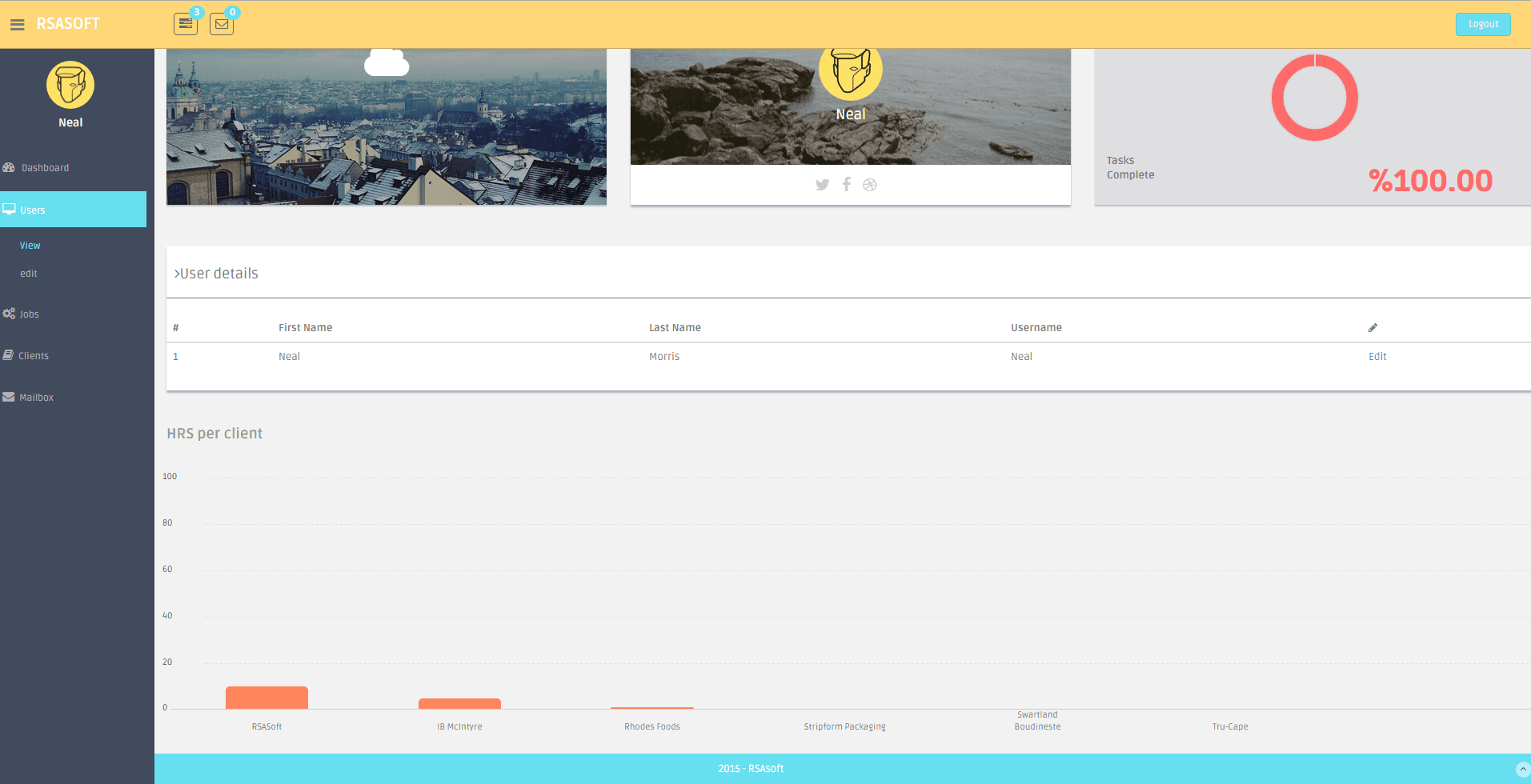 Ticketing system screenshot 3